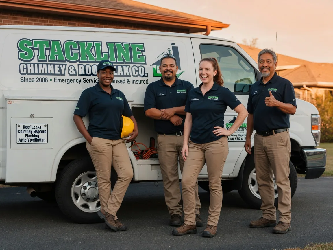Chimney flashing repair company in Denbo, PA
